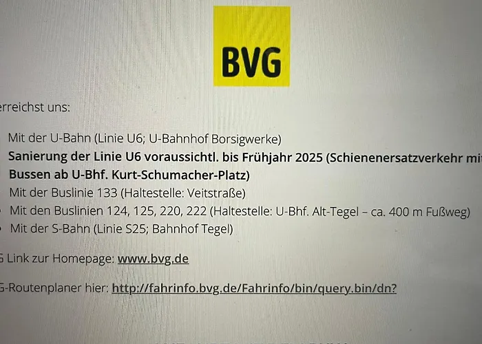 Apartment Klein App In Alt - Tegel *